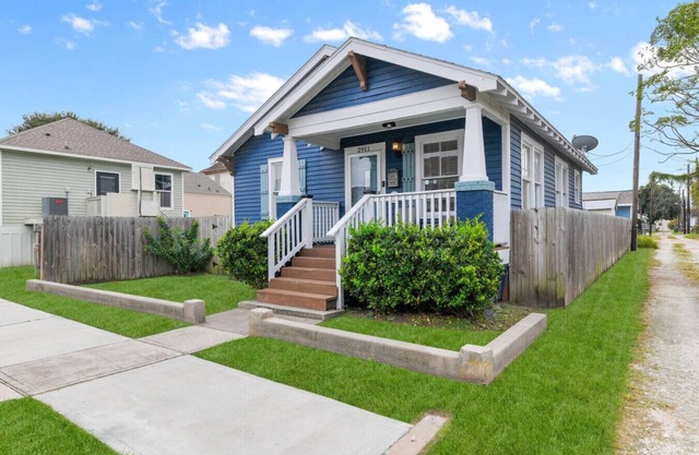 Blue Turtle Inn light bright updated bungalow