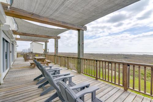Boardwalk to Beach Ocean-View Surfside Home!