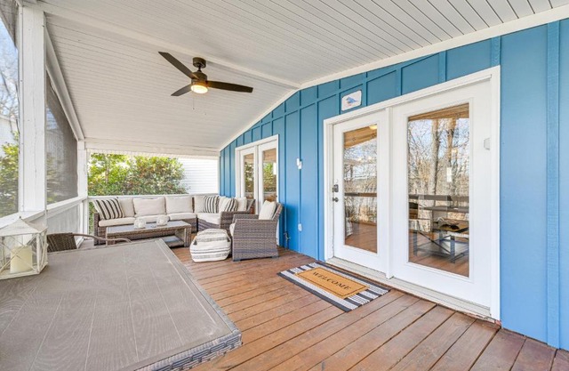 Boat Dock and Slip Waterfront Home on Lake Tillery!