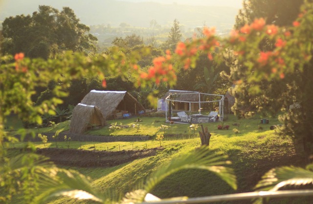 Bohio in the mountains of Colombia