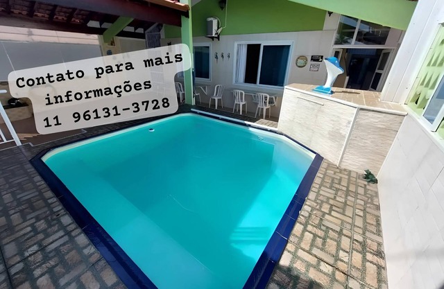 Vacation Home with Pool - Praia Grande, Steps from the Beach