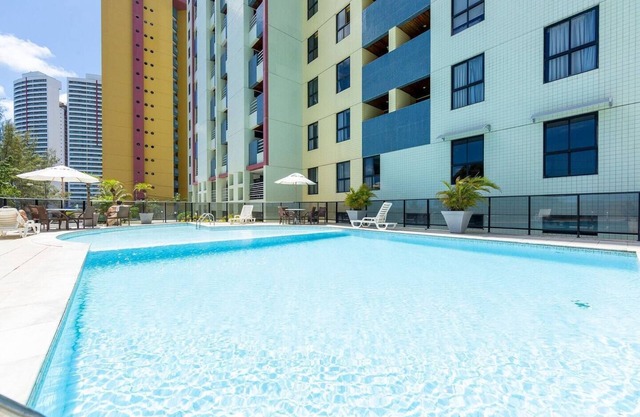 BR Paradise Flat 305 - NBI - Vista x Mar Ponta Negra
