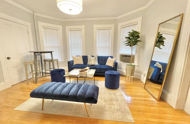 BRAND NEW Designer 2br*SMART TVs*WD*Free Parking*Free Fios Wifi* Close to BOSTON