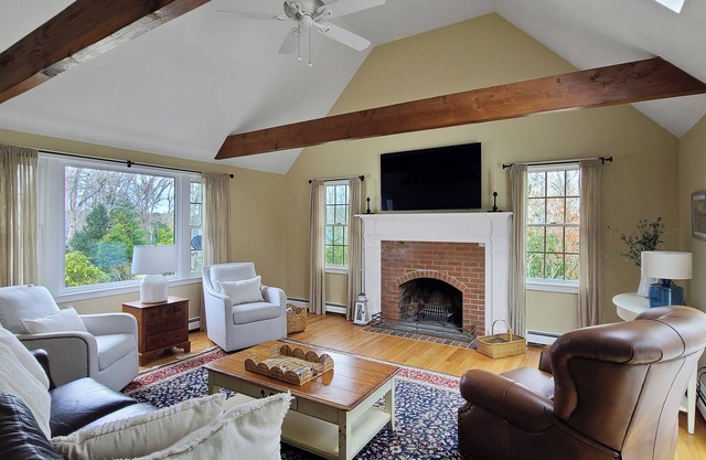 BRAND NEW LISTING! Lovely 4BD-A/C, Big Deck, Bonus Room with Bar, Walk to Old Silver Beach