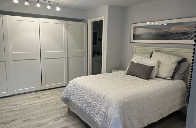 Brand new! Lots of light! Private unit separate driveway and entrance.