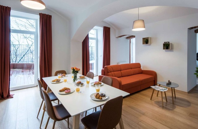 Brand new reconstructed building at walking distance from Prague center