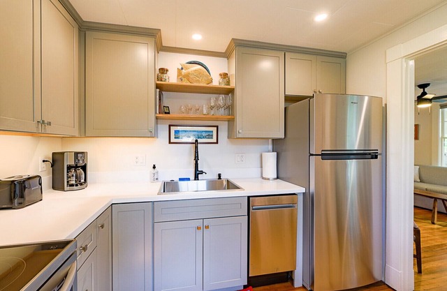 Brand new! Thoughtfully renovated ground floor apartment in downtown Camden.