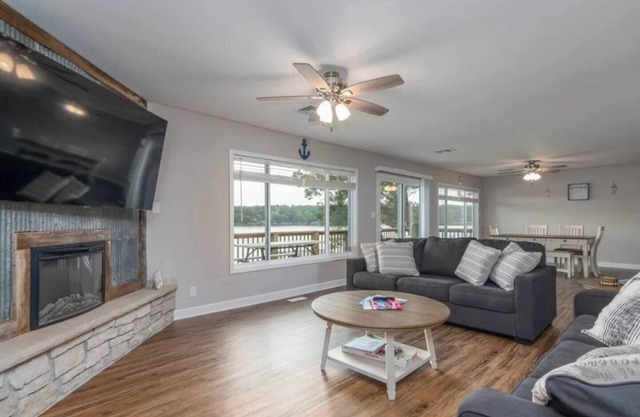 Breathtaking Lake Views & Grand Dock Await You!