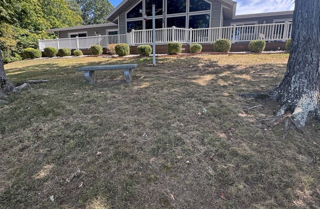 Breathtaking single story 2-bedroom 2-bathroom Kentucky Lake home!