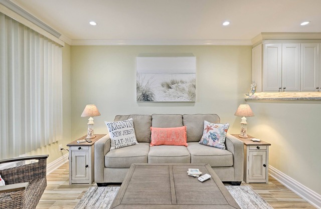 Brigantine Beach Retreat: Swim, Fish, & Shop!