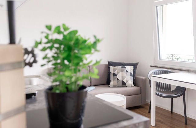 Bright 2-room apartment with balcony, 28 m² for 1 person
