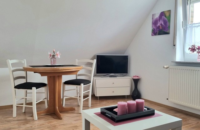 Bright and family-friendly top floor apartment with WLAN