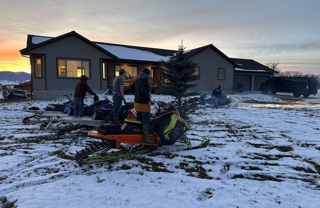 Bring your snow mobile's for all of the Big Horn Mountain adventure!