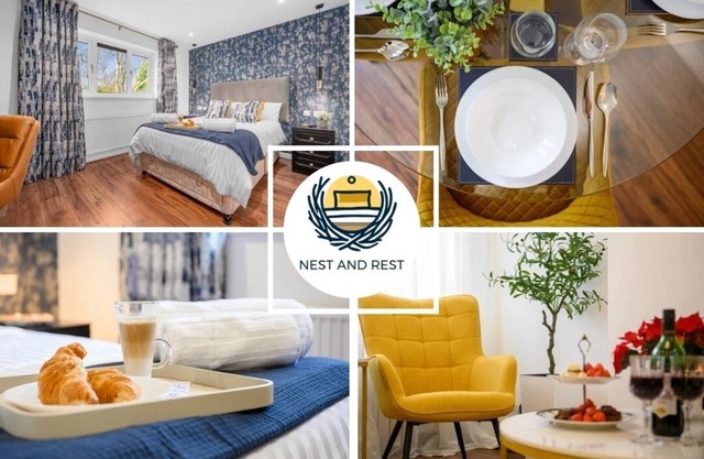 Brooklands home | 12 min to Airport | Free parking | Private garden