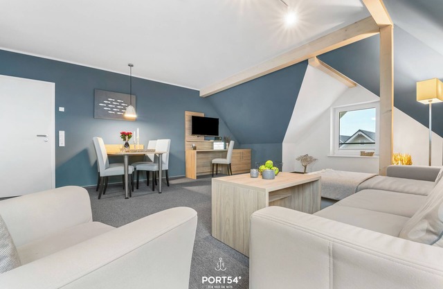 Bude 9 directly on the dike in Dagebüll for 2 persons with water view