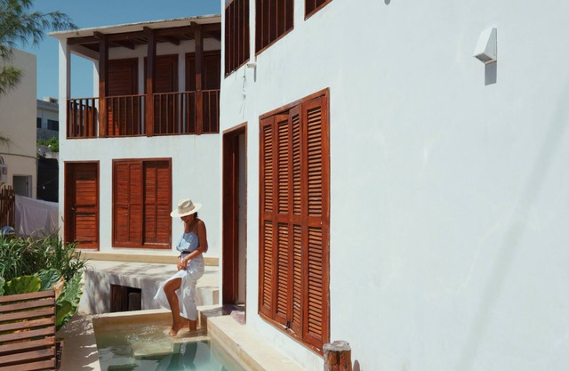 Bungalow with private pool in Holbox. Close to Centro & Beach! CasaSou#3