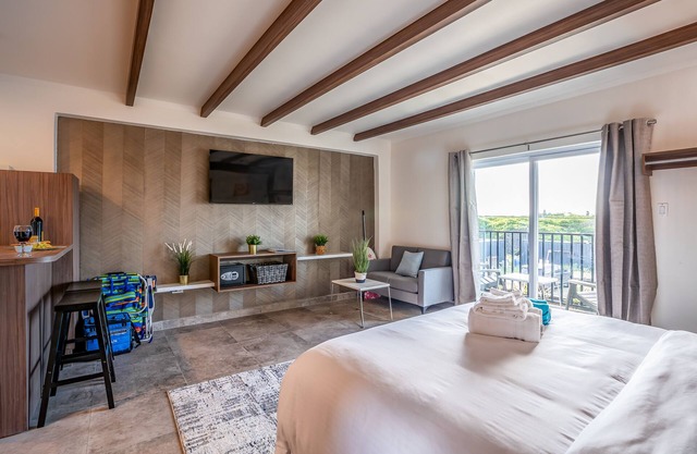 Bushiri's Long Life Studio w/Kingbed & Balcony #9