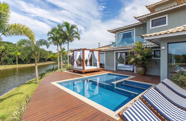 Bz58 Beautiful house with private pool and lake view