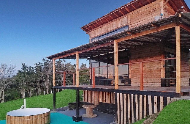 Cabaña Privada+Tina+Bbq+Wifi+Hamaca+Hoguera+TV+nnCompartirnnGuardar