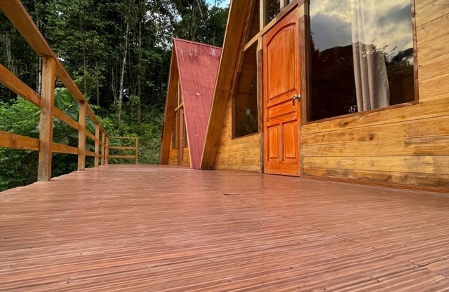 Cabañas en un Mirador, divisa la biodiversidad amamzónica