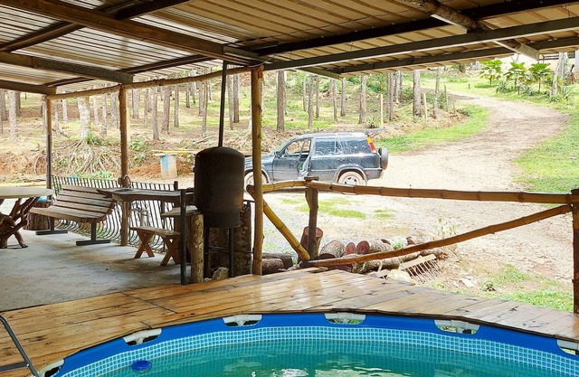 CABAÑAS DEMONTAÑA | PISCINA | FALDAS DE CERRO AZUL | 30 MIN DE CIUDAD
