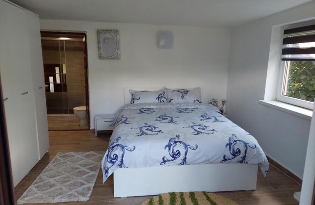 Cabană cu teren de tenis - parter