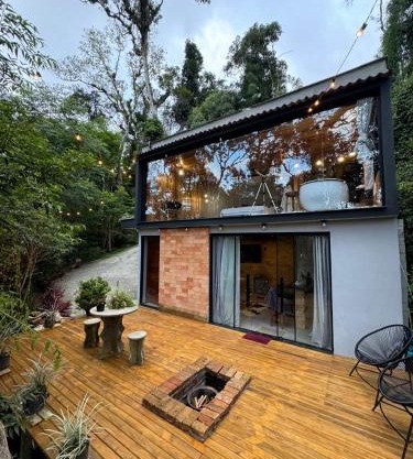 Cabana Entre Árvores- Lavanda