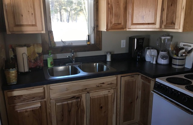 Cabin on beautiful Lake Belle Taine