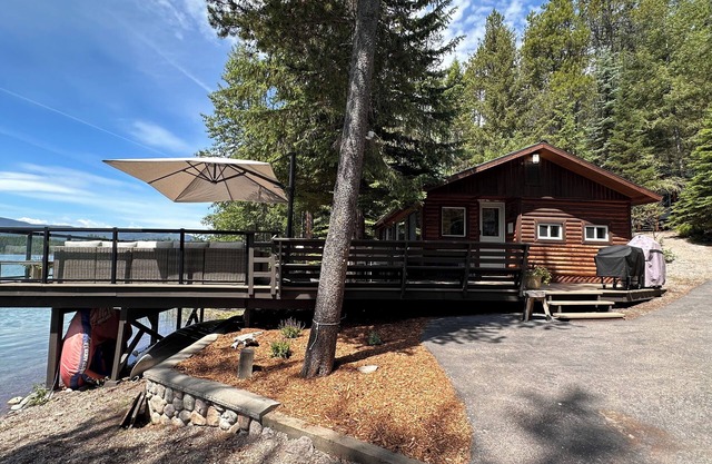 Cabin on Lake Five near West Glacier, Montana