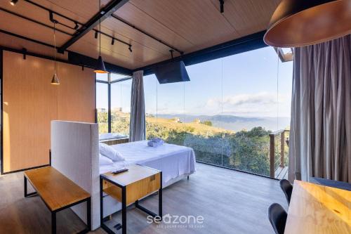 Cabin with jacuzzi and mountain view VST031