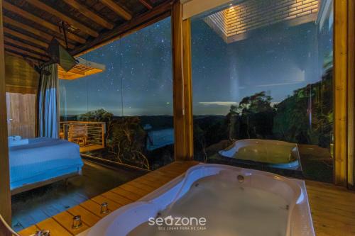 Cabin with Mountain View in Anitápolis VST032