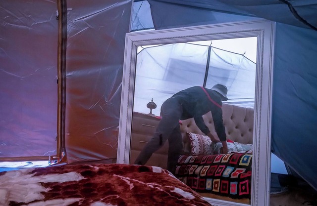 Camp Oasis Nfis. The Luxury tent in the middle of the Atlas Mountains