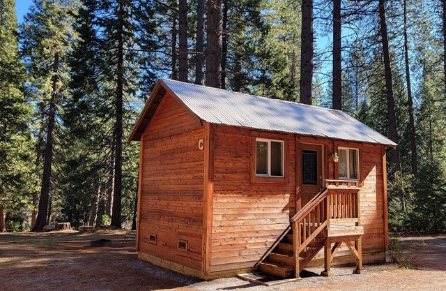 Camping Cabin C at Bigfoot Lodging Mt. Lassen