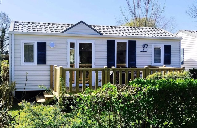 Camping de la Baie - Baie de Somme Nature - Pendé/Routhiauville * - Comfort mobile home 4 people