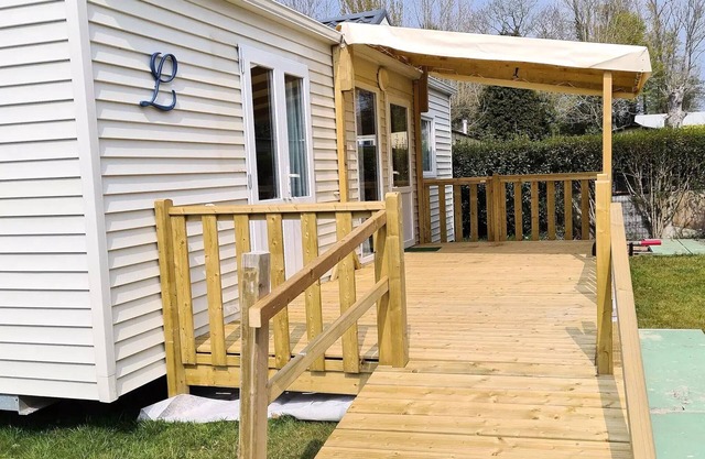 Camping de l'Orival * - Mobil home Petit Malo 4 people