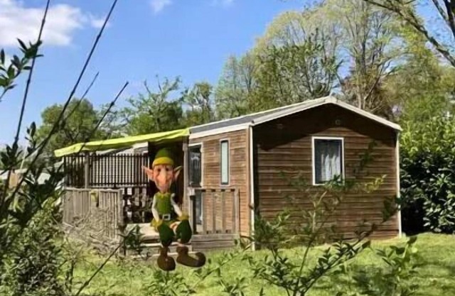 Camping Ecologique le Lac O Fées * - TROLL OU FARFADET - Mobil-home Confort 36m² - 3 chambres sur parcelle >100m2 6 personnes