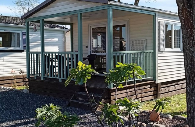 Camping l'Olivier * - Mobil-Home Eco 2 bedrooms 4 people