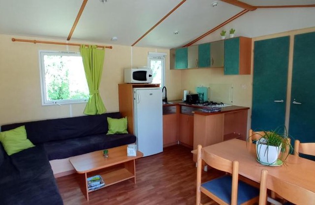 CAMPING LE BEL AIR Mobil home L'OLIVIER 4 personnes