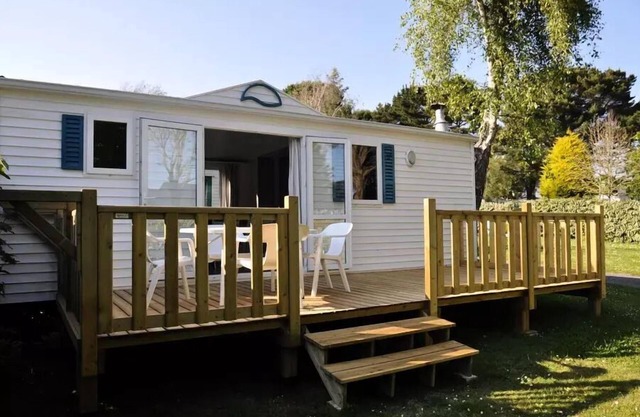 Camping Le Raguenès Plage* - Mobile Home Glénan 3 Rooms 4 People