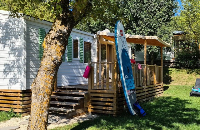 Camping les Calquieres* - Mobile Home Twinny 4 rooms 6 people Air-conditioned