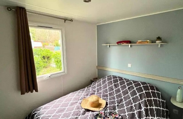 Camping maeva Escapades Relais du Léman * - Cozy Mobile Home 4 Rooms 6 People Air Conditioned + TV