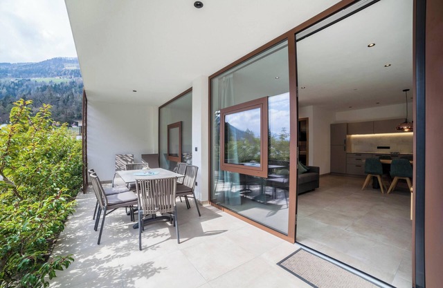Camping Passeier Apartment Abendrot with Mountain View, Pool, Sauna, Wi-Fi, Terrace and Garden