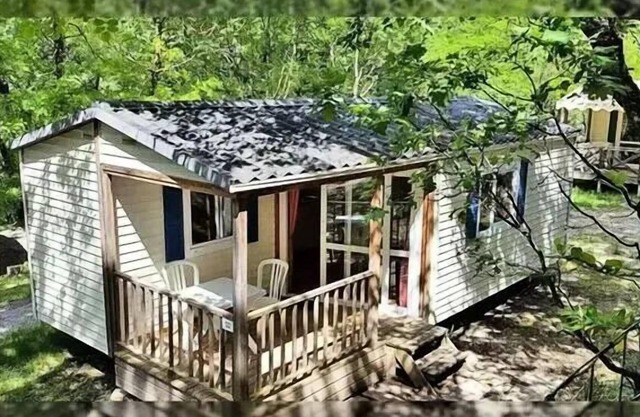 Campsite Tikayan Saint Clair* - Mobile home Georgia Eco 3 rooms 4 people