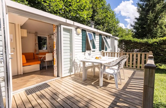 Campsite Le Château de Rochetaillé * - Mobil home Comfort Compact - 2 bedrooms 4 people