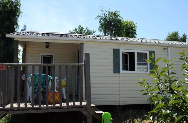 Campsite Tikayan La Pinatelle* - Mobile home Colorado Eco 3 rooms 4/6 people Air-conditioned