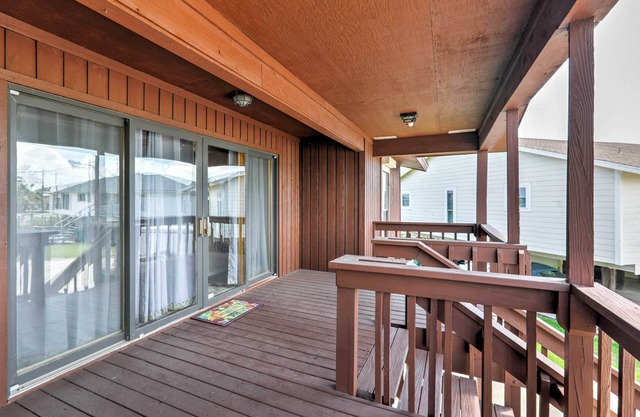 Canal-Front Home in Freeport w/Covered Boat Dock!