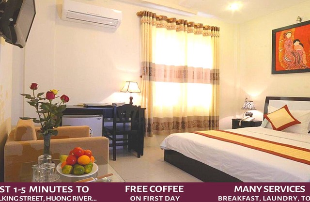 Canary Hotel - "Cheapest" rooms in the Hue City Center - "Easy walking" to visit