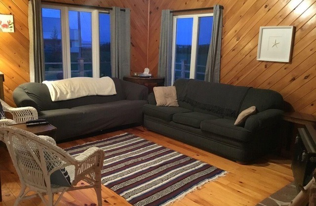 Captain Morgan's Hideaway overlooking Malpeque Harbour and Bay
