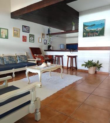 Casa beira da praia de Geribá 3 suites