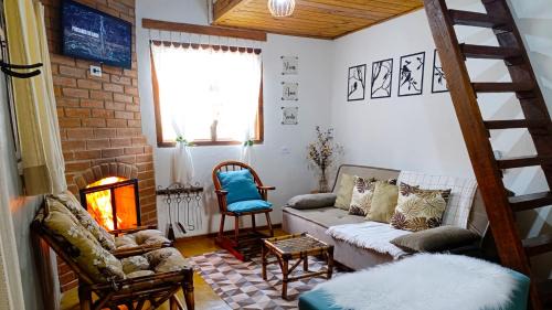 Casa Cipreste no Refúgio Pinheiro Beira Rio